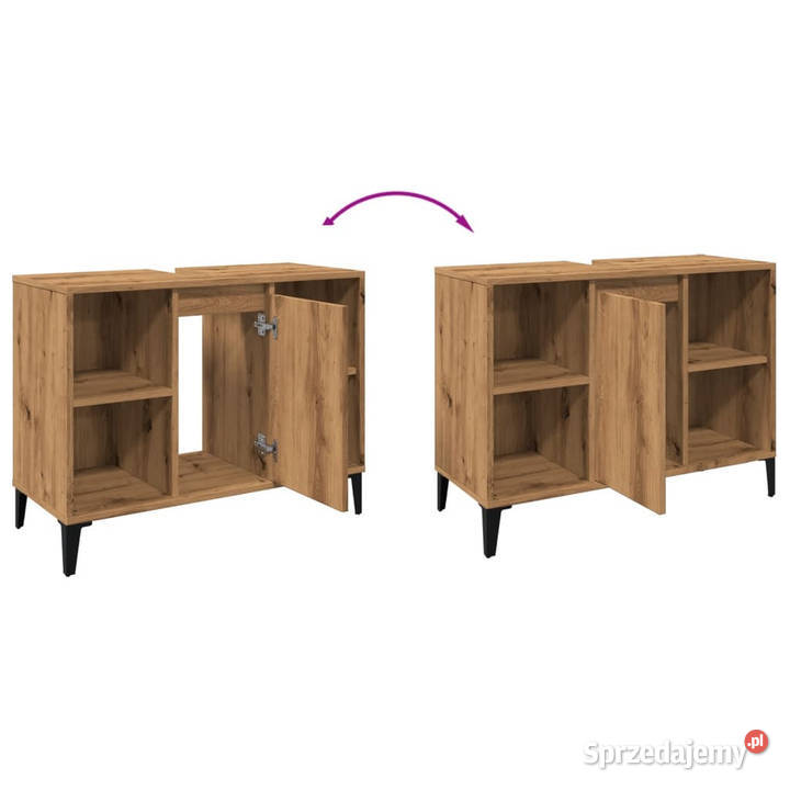 Szafka pod umywalkę dąb artisan 80x33x60 Warszawa
