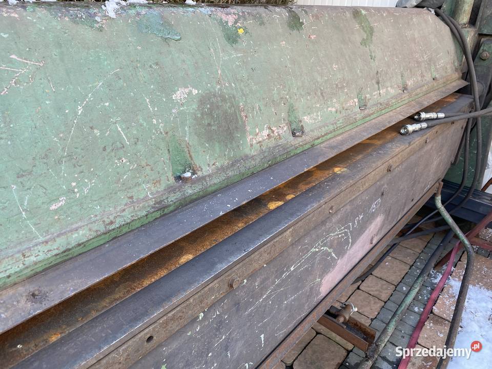 Zaginarka giętarka do blachy 3mm Lechów