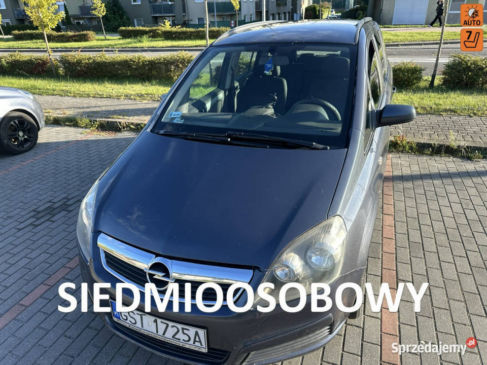 Opel Zafira 7 miejsc tempomat mocny i niezawodny