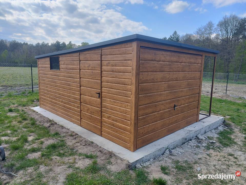 GarażeGaraż blaszany4x6 Hale Wiaty Domki Machnów Nowy