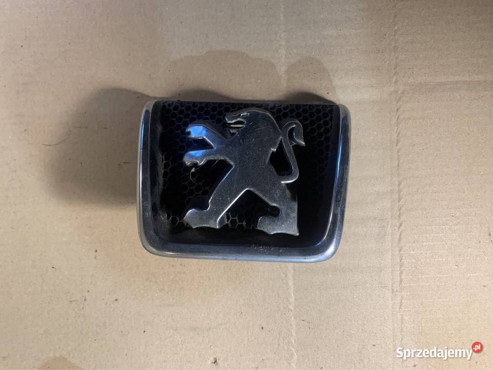 Emblemat znaczek grill 9634014777 peugeot 307 zachodniopomorskie