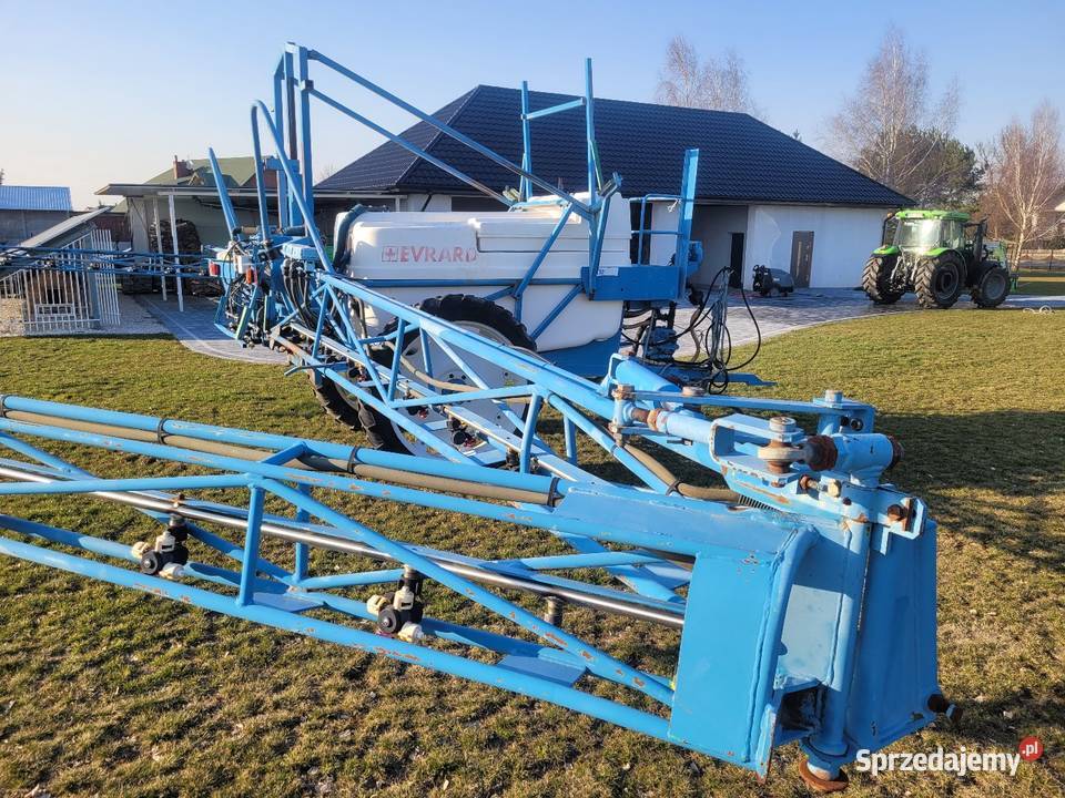 Opryskiwacz Evrard 2500l Belka 21m 24m uszkodzony Opryskiwacze Radomsko sprzedam