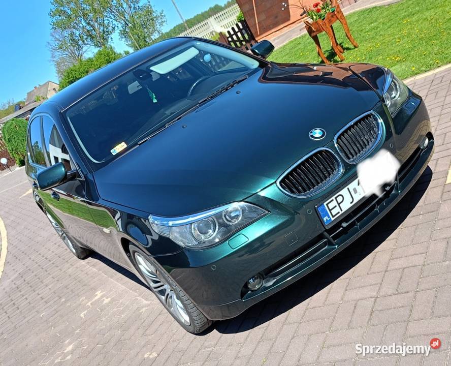 BMW e60 Oxford gruen ll nieuszkodzony