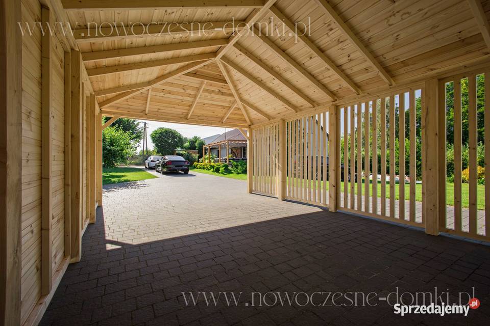 Wiata Samochodowa Drewniana San Ariano 4x6m Opole