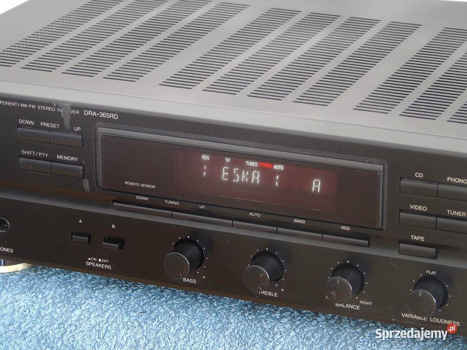 Amplituner Denon DRA365 RD sprawny DOSTAWA Jasło