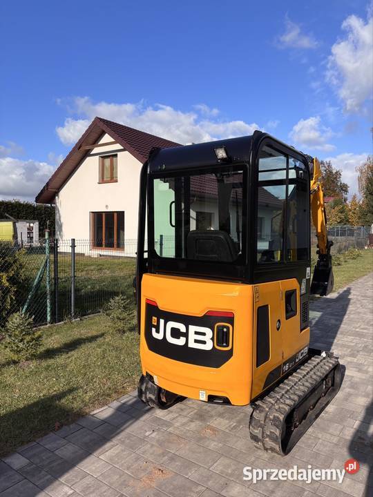 Minikoparka JCB 16c1 Głogowo sprzedam