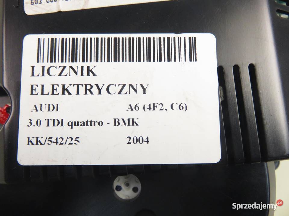 LICZNIK AUDI A6 4F2 C6 30 TDI BMK 4F0920900S sprzedam
