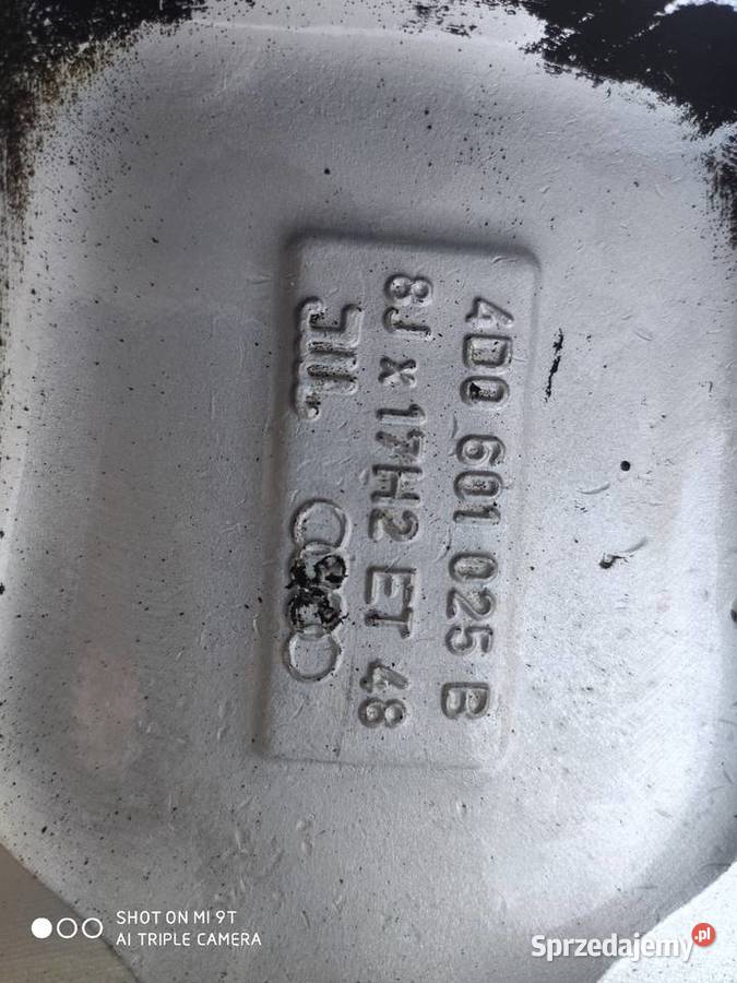 Felgi aluminiowe 5x112 17 audi Koniecpol