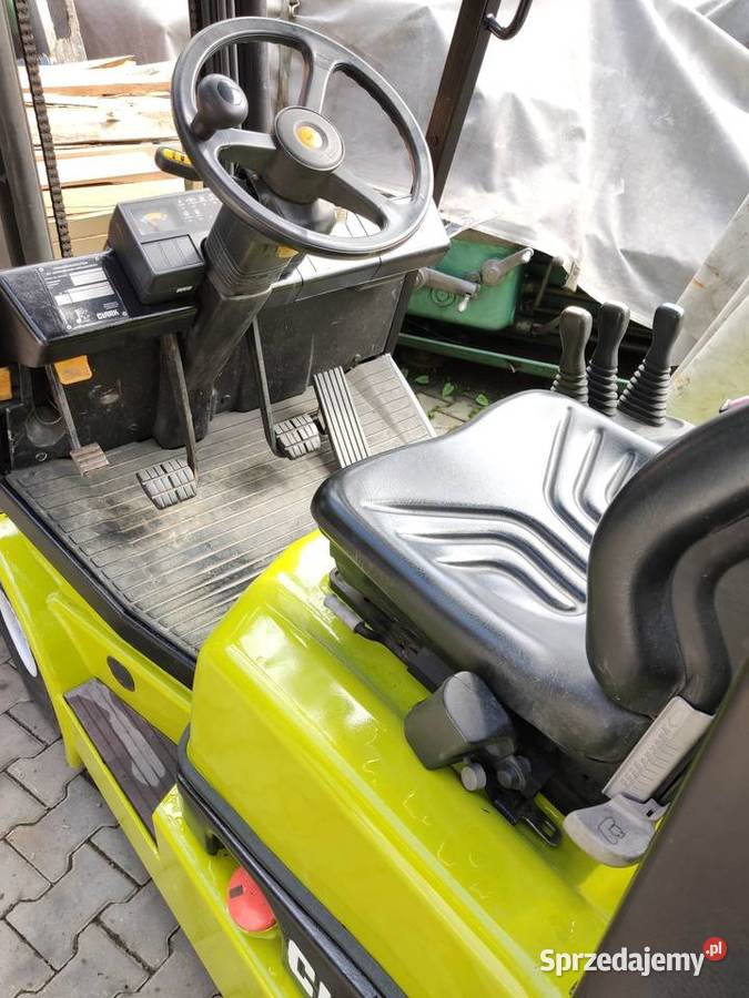 Wózek widłowy Clark 16 t przesuw z Niemiec LPG Maków Podhalański