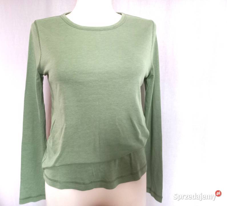 Koszulka długi rękaw Damska zielony Longsleeve r zielony podlaskie Białystok sprzedam