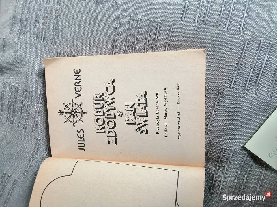 Winnetou May Robur Zdobywca Verne Wyskoć