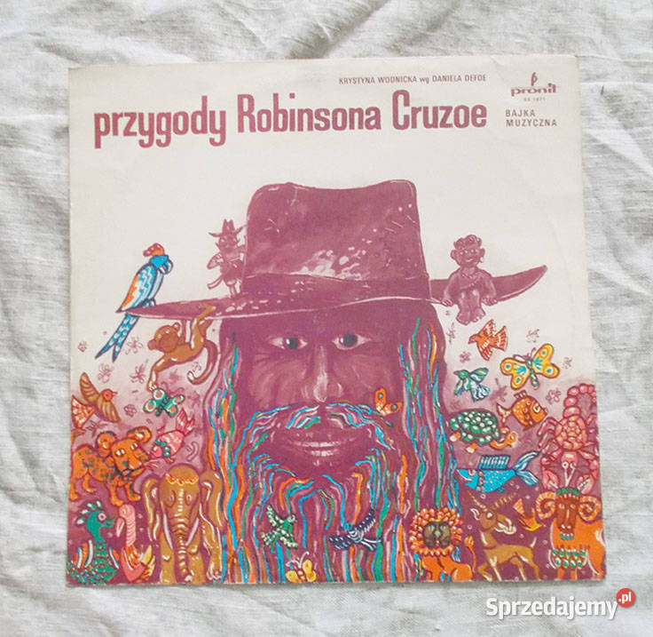 vintage pzta winzlowa prl Robinson Cruzoe płyta Szczecin sprzedam