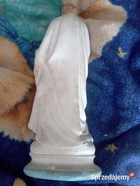 Stara figura Sw Józef gips małopolskie Gdów