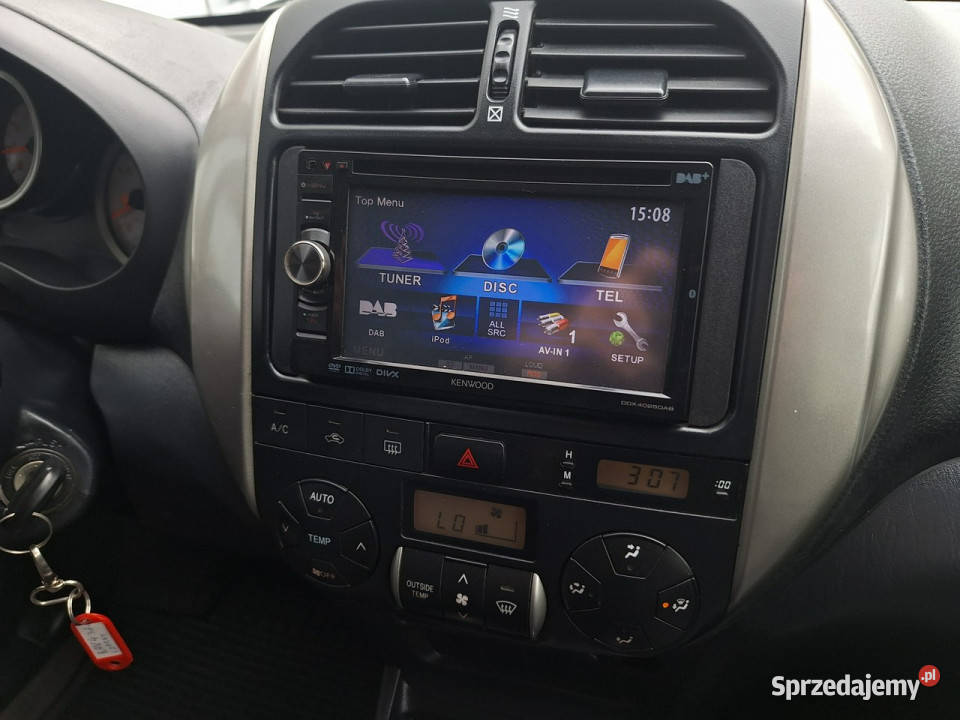 Toyota RAV4 4X4 benzyna 20VVTi z Niemiec PiĘKNA czarny warmińsko-mazurskie Olsztyn