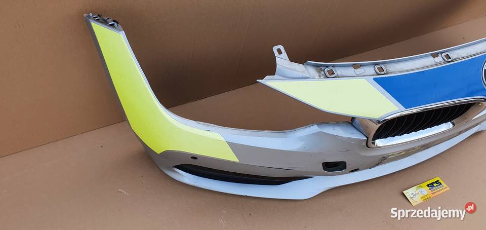 BMW 3 F31 F31 ZDERZAK PRZÓD PRZEDNI Bieleń