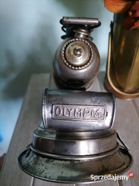 Stara lampa karbidowa z lat 30 tych Antykwariat Kraków