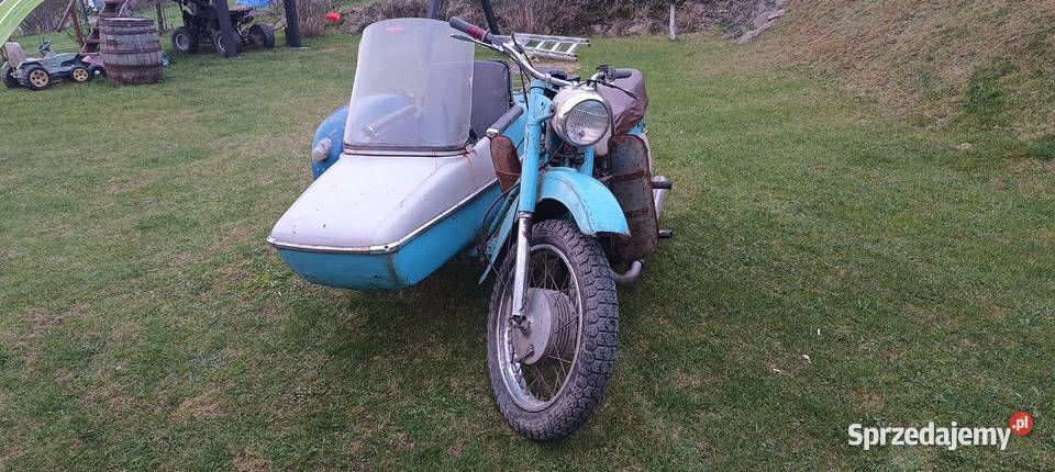 Izh iż jupiter z wózkiem bocznym Tarnawa Dolna sprzedam