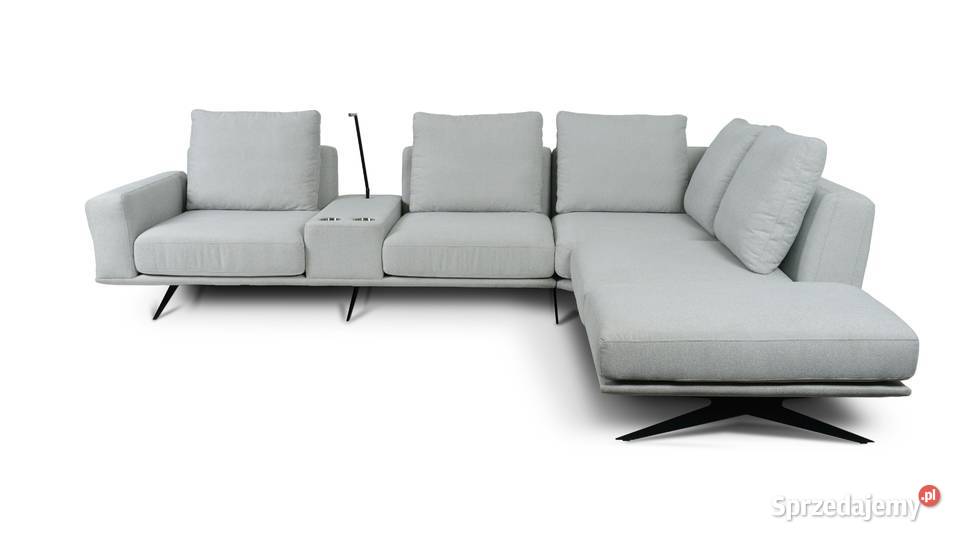 Narożnik Sines z barkiem w tkaninie NURIEL 300 śląskie Woźniki sprzedam