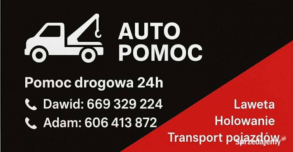 Auto pomoc drogowa 24h7dni Łódź