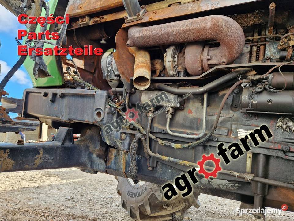 Deutz Agrostar 661 części skrzynia biegów most Do ciągników dolnośląskie sprzedam