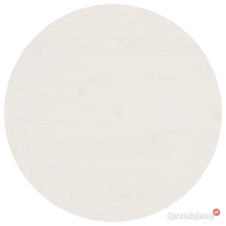 Blat stołu biały 60x25 lite drewno sosnowe Warszawa