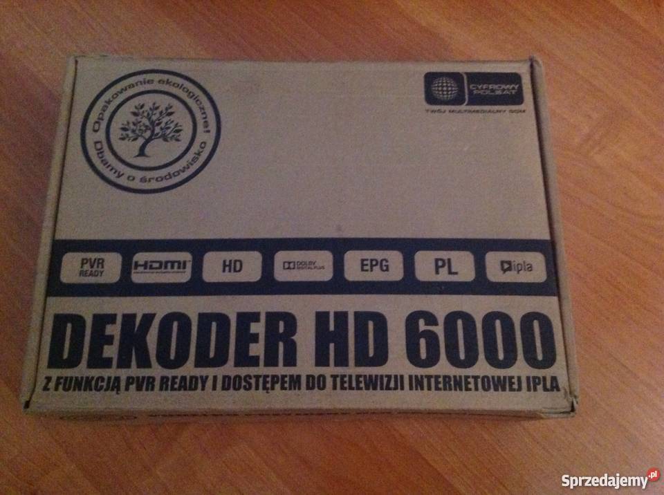 Dekoder cyfrowy polsat HD 6000 Nowy Pozostałe Olsztyn