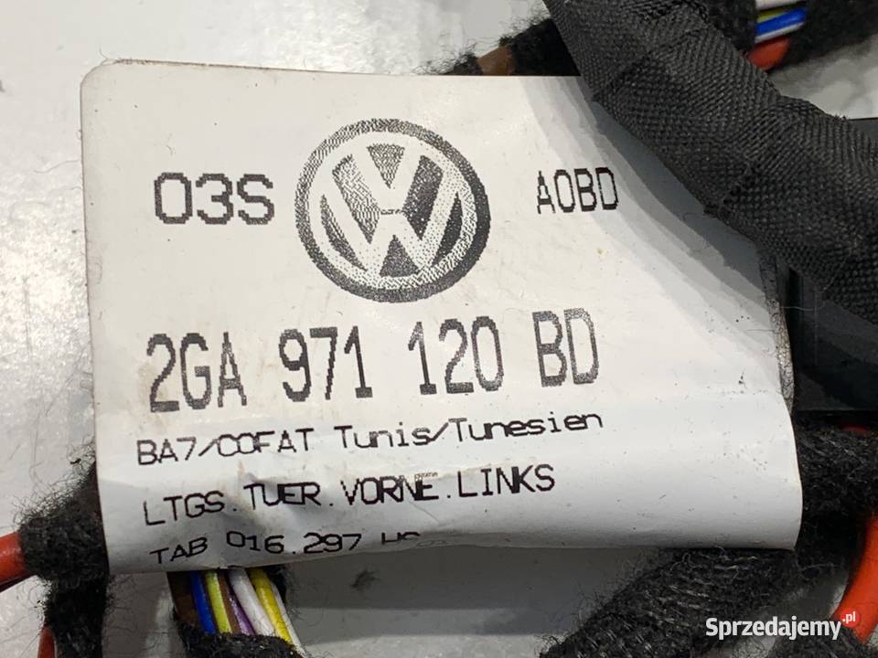 WIĄZKA DRZWI PRZÓD LEWY VW TROC 2GA971120BD 20 sprzedam