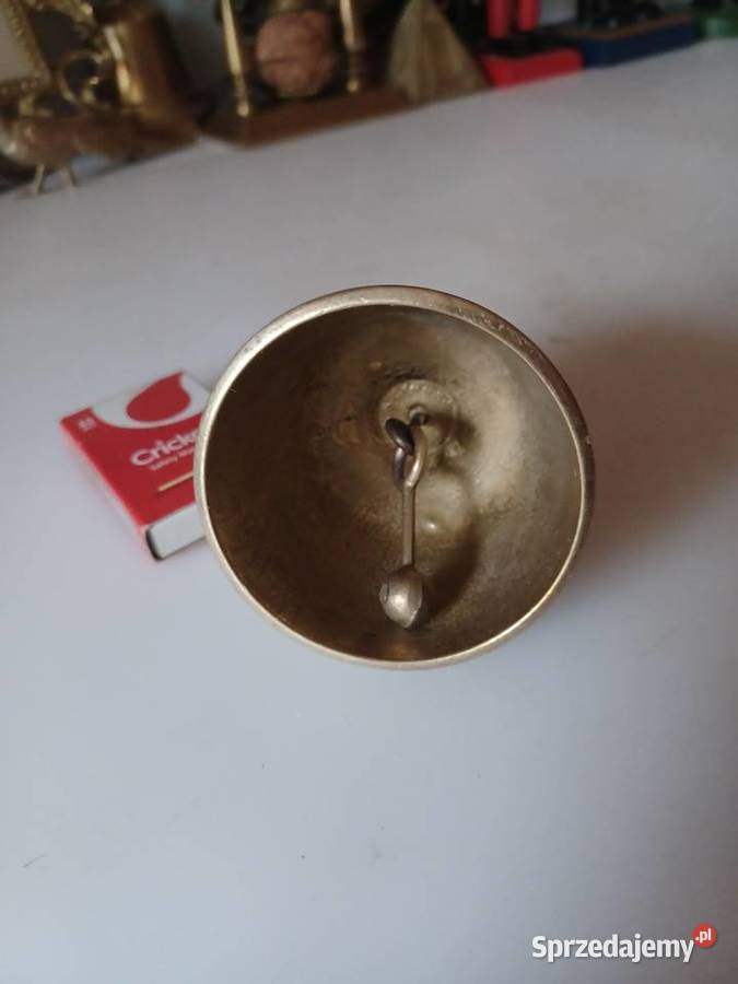 Piękny mosiężny dzwonek Poznań