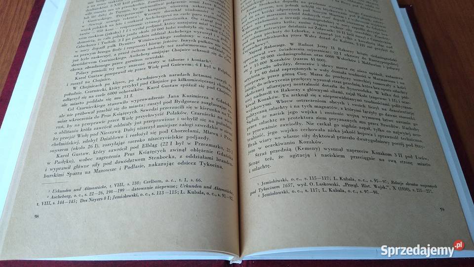 Wojna obronna 16551660 Stanisław Herbst pomorskie Gdańsk sprzedam