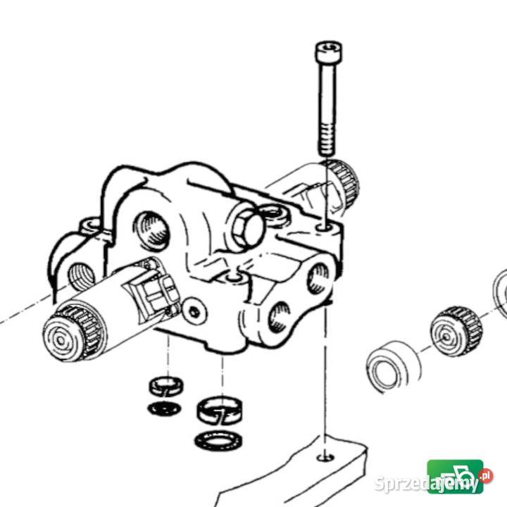Zawór sterujący Sekcja EHR G816860100080 Fendt Wilkowo