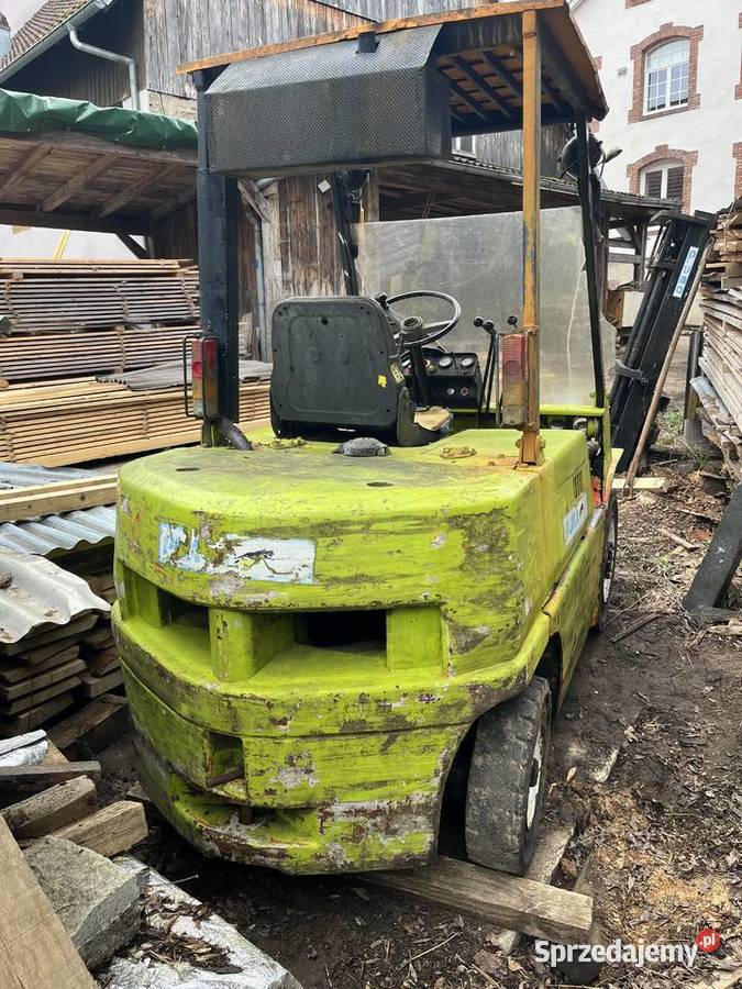 wózek widłowy CLARK widlak diesel Clark Świecie