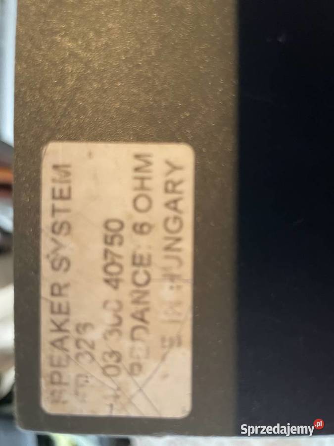 Philips kolumny głośnikowe 2 pomorskie Pruszcz Gdański