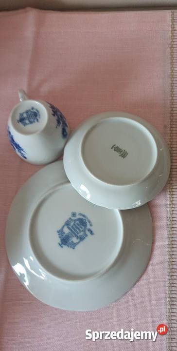 Talerzyk Schumann Arzberg Echt Cobalt Porcelana i szkło Gdańsk