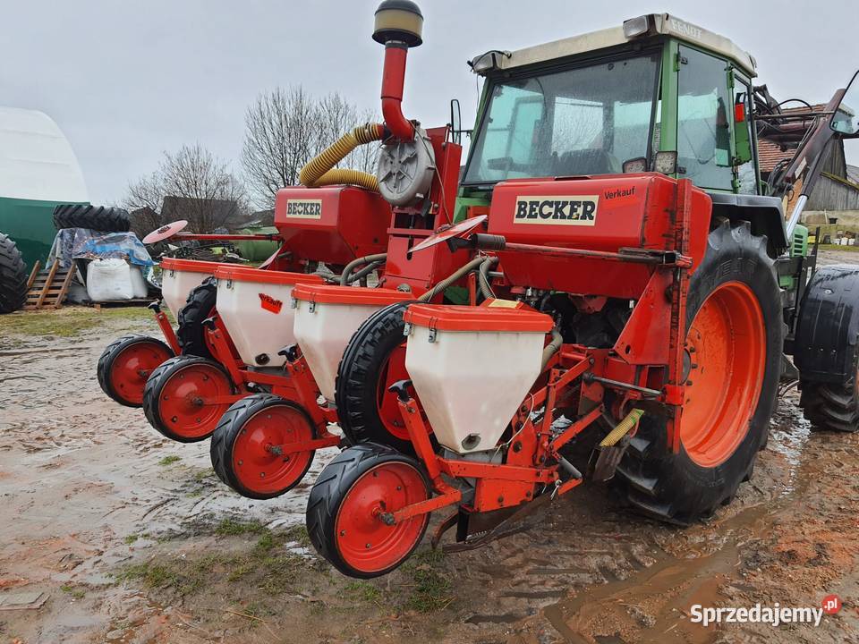 Siewnik do kukurydzy Becker 4 rzedowy opolskie Rzymkowice sprzedam