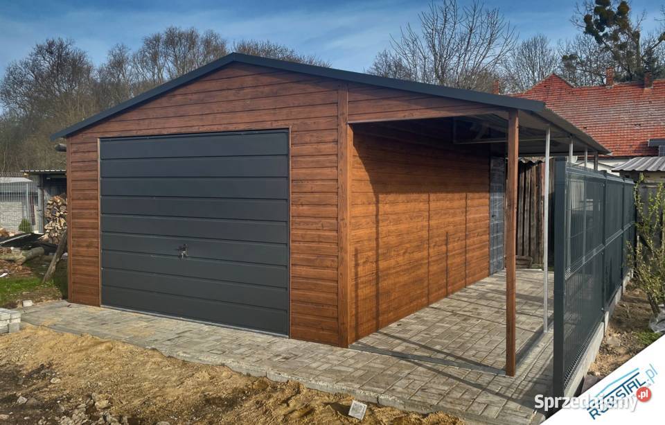 Garaż z wiatką 45x5m Radom sprzedam