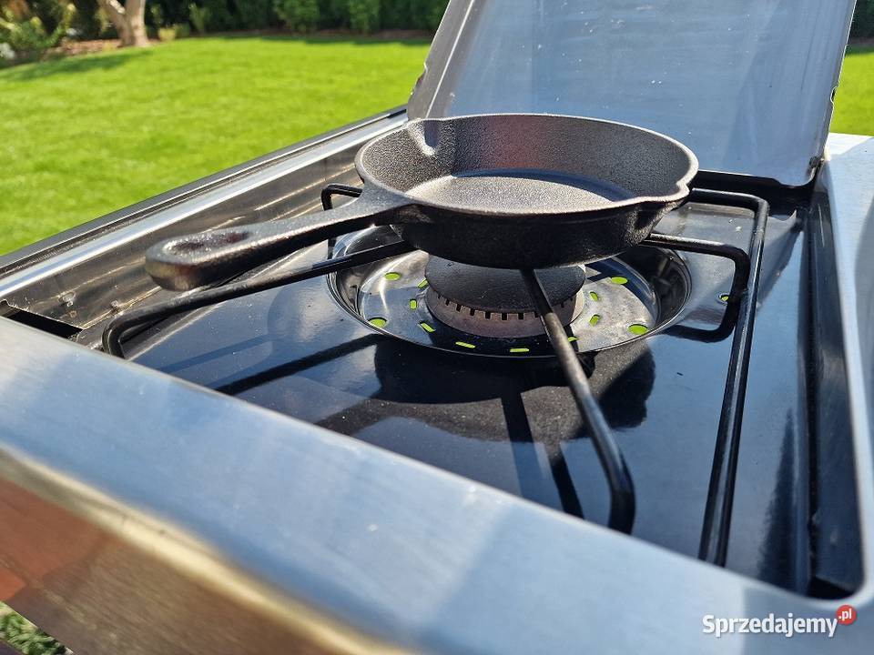 3x PATELNIA ŻELIWNA Głęboka INDUKCJA GAZ GRILL Piaseczno