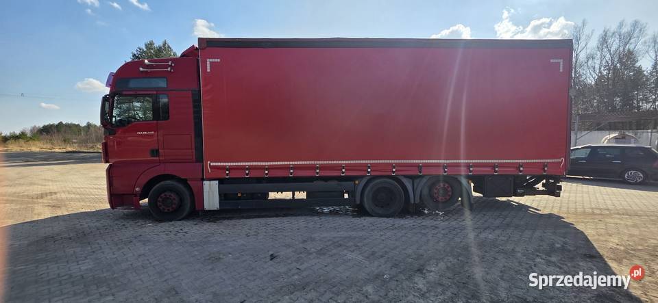 Man tgx 26440 Firanka solo 20ep winda udt dach Bliżyn