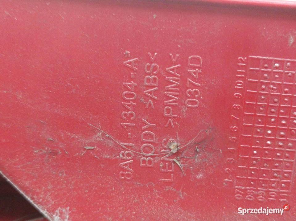 LAMPA TYŁ KOMPLET Ford Fiesta Mk7 20082016