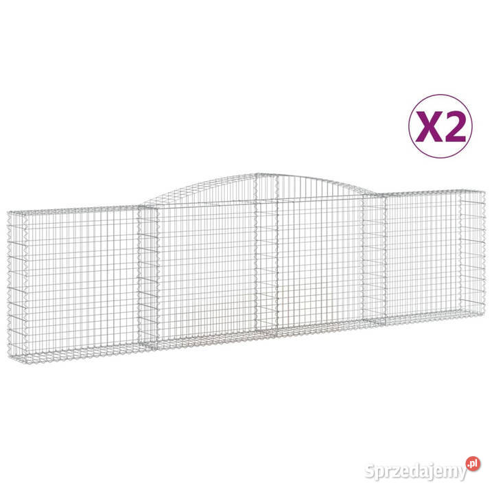 Kosze gabionowe 2 400x30x100120 galwanizowane mazowieckie Warszawa