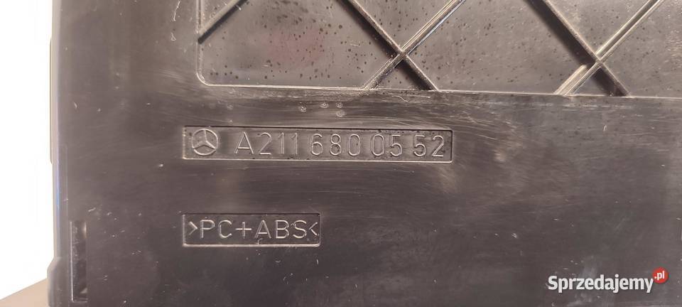 MERCEDES W211 PANEL PRZEŁĄCZNIK A2116830091
