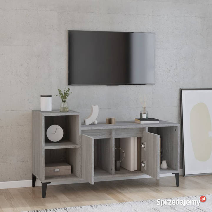 Szafka pod telewizor szary dąb sonoma 100x35x55 Warszawa sprzedam