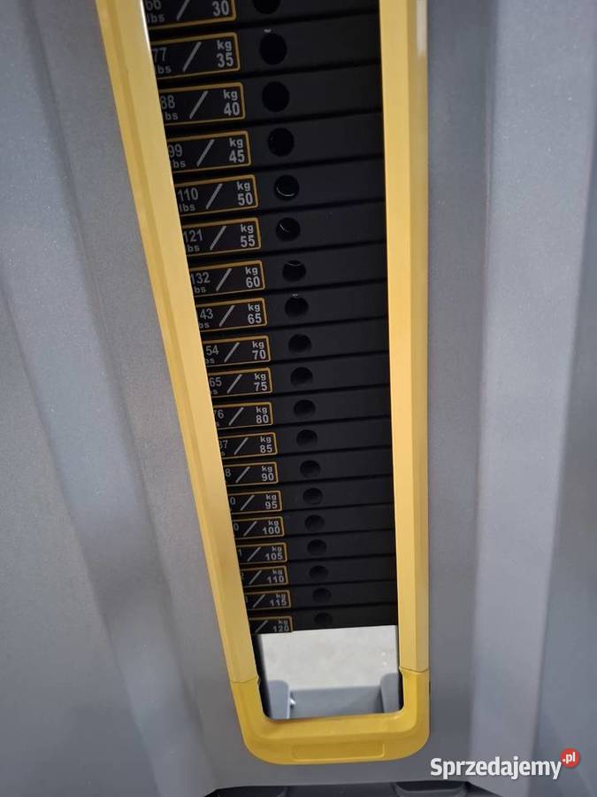 Maszyna na barki shoulder press ostatnia sztuka Sprzęt do ćwiczeń zachodniopomorskie Wałcz