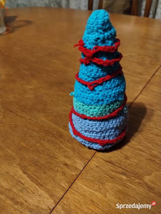 Choinka na szydełku Rękodzieło Nieżywięć