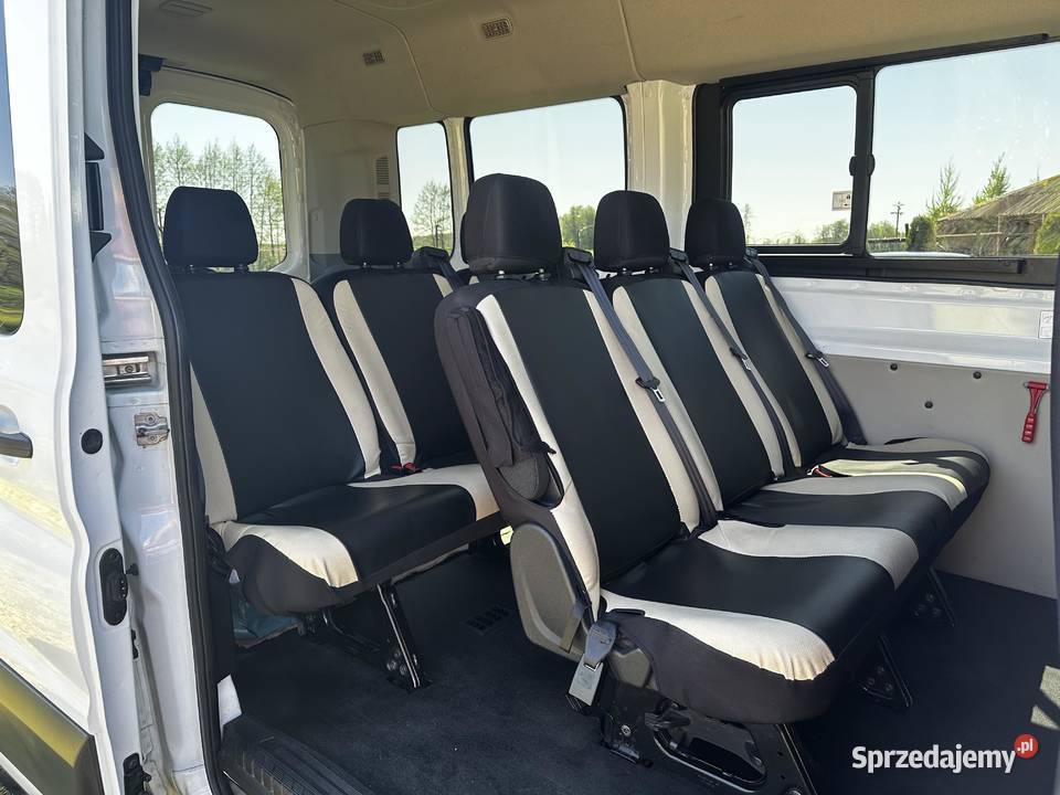 Ford Transit 9os składane siedzenia Salon Polska Skierniewice