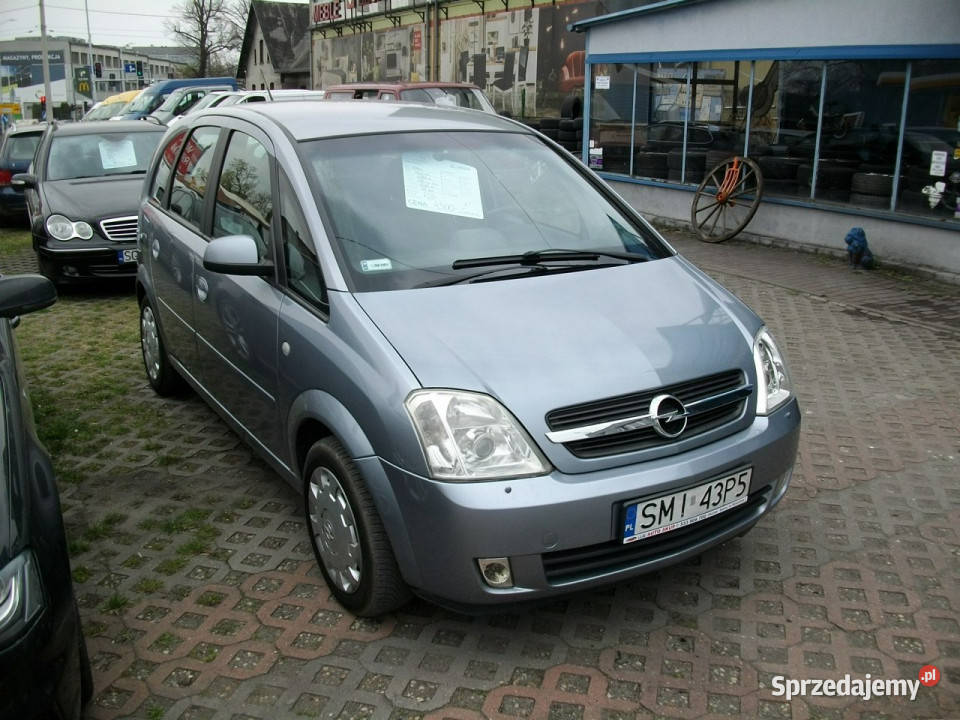 Opel Meriva Z gazemKlima sprawnaPodgrzewane benzyna+LPG Katowice