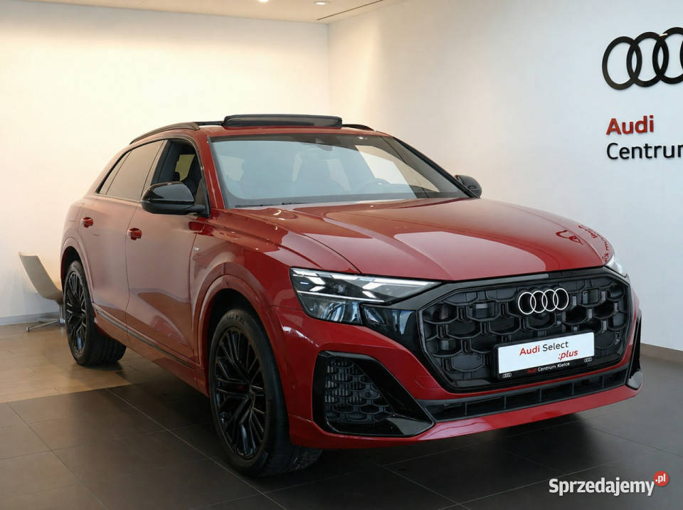Audi Q8 60TFSIe 490 Sline BO MatrixHD Kamery360 Q8 sprzedam