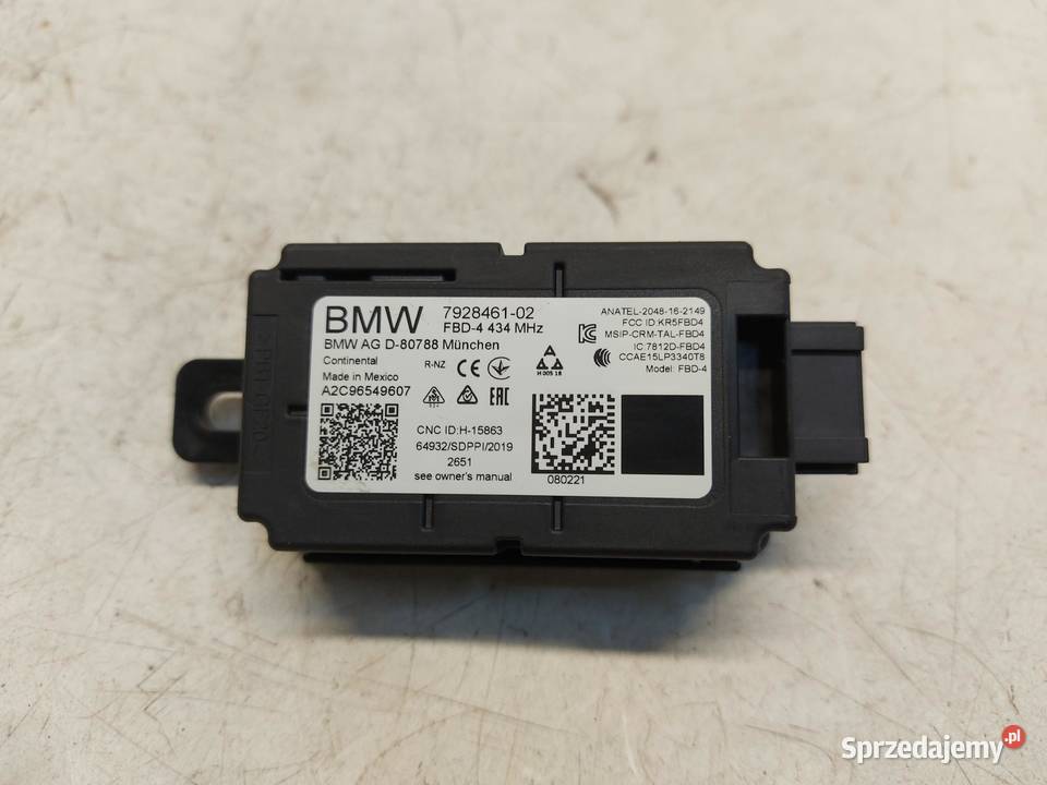 BMW G23 G22 M440i Cabrio Wzmacniacz anteny