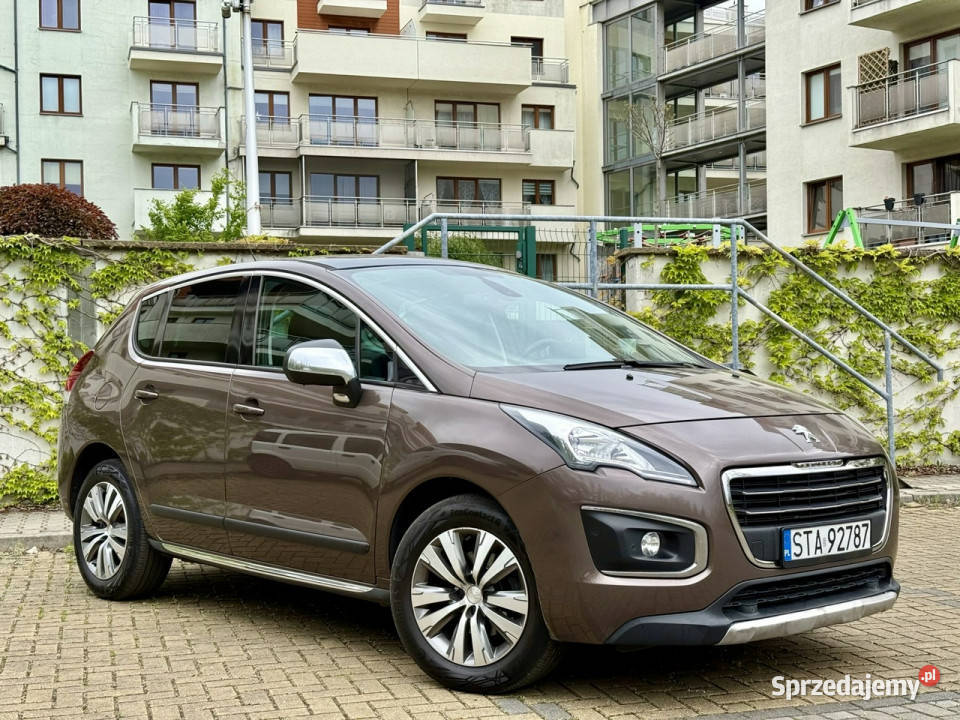 Peugeot 3008 20 HDI Panorama Navi Skóra LED I elektryczne lusterka śląskie Tarnowskie Góry sprzedam
