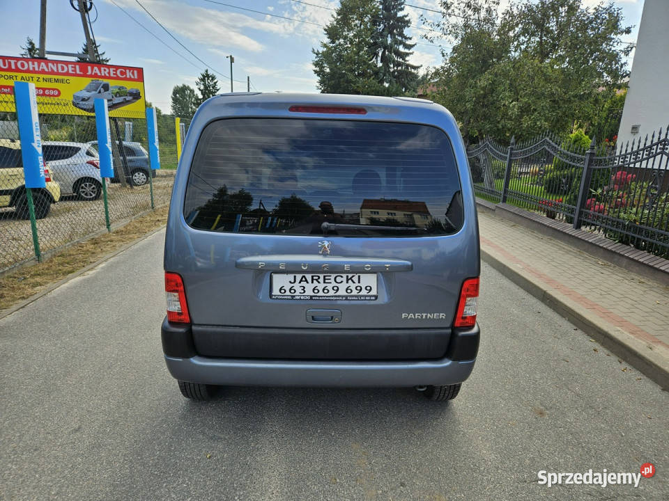 Peugeot Partner Opłacony Zdrowy Zadbany autoalarm Kisielice