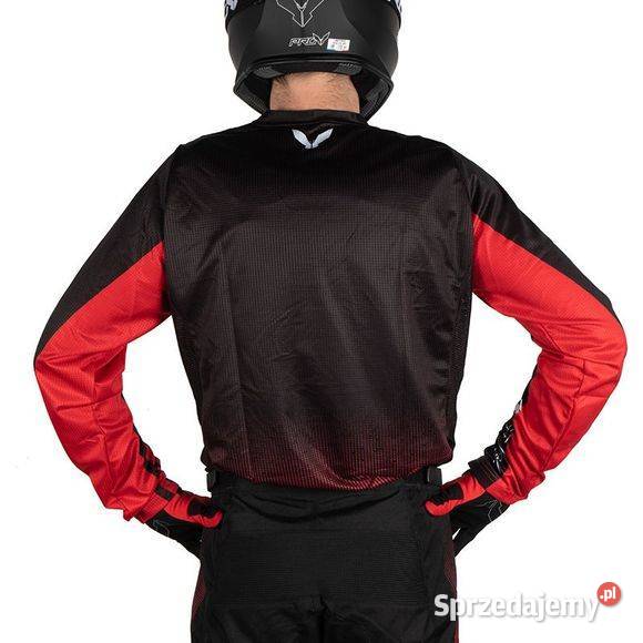 Bluza motocyklowa Cross ProV Holeshot Red M Zielona Góra